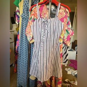 Very J Striped Dress